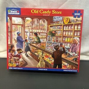 White Mountain Old Candy Store 1000-Piece Puzzle